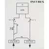 Incobex IOB-31210-01-007 Termostato korpusas 580x400x250mm IP44 STN 40x58 su spynos kilpa (su kampiniais laikikliais) IOB-31210-01-007