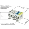 Incobex Penkių polių gnybtų juostelė ZGX 5x35 mm2 (3P+N+PE) ENE-00390