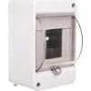 Incobex Elplast ENE-00318 Modulinis skirstomasis įrenginys 1x4 paviršinis IP20 su dūmų sklende ir S-4+SZYBKA+N+PE gnybtais 8005823 ENE-00318