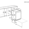 Indaplovė AEG AEG GU8200A2SGM Under-counter indaplovė 60cm
