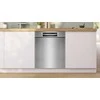 Bosch SMU4ECS28E Serija 4, Indaplovė, montuojama iš apačios, 60 cm, Šlifuotas plienas