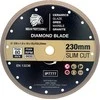 VIPER 230 mm plono pjovimo indiškas profesionalus deimantinis diskas