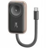 Indukcinis įkroviklis, skirtas „Apple Watch Usams CD245 2-in-1“ su 1200 mAh išorine baterija + USB-C laidu (padengtas patamsėjimu)