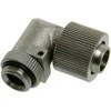 Inline Be gamintojo jungties 90 laipsnių G1/4 colio į 13/10 mm Ø kompaktiškas, sidabrinis