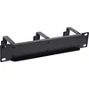 InLine® 10'' kabelių valdymo panelė, 3 laikikliai, RAL9005, juoda