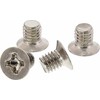 InLine 1000vnt. pakuotė InLine® Screw 2,5" HDD/SSD, M3x4mm, plokščia galvutė, sidabrinis