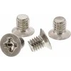 InLine 1000vnt. pakuotė InLine® Screw 2,5" HDD/SSD, M3x4mm, plokščia galvutė, sidabrinis