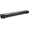 InLine® 19" 1U Cable management panel, RAL 9005 juodas