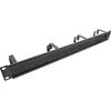 InLine® 19'' kabelių įvado plokštė su šepečiu, 1U, RAL 9005 juoda