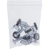 InLine® 19'' kabelių įvado plokštė su šepečiu, 1U, RAL 9005 juoda