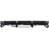 InLine® 19'' kabelių įvado plokštė su šepečiu, 1U, RAL 9005 juoda