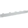InLine® 19" Cable management panel, 5 small brackets, RAL7035, pilkas
