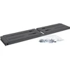 InLine® 19'' sulankstomas stovas, 2U, 24-40 cm gylis, juodas