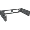 InLine® 19'' sulankstomas stovas, 2U, 24-40 cm gylis, juodas