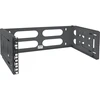 InLine® 19" foldable rack, 4U, 24-40cm depth, juodas