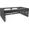 InLine® 19" foldable rack, 4U, 24-40cm depth, juodas