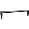 InLine® 19'' stovas montavimui po stalu, 2U, juodas
