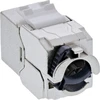 InLine 24vnt. Bulk-Pack InLine® Keystone RJ45 lizdas plonas, SNAP-In, Cat.8.1, integruotas kabelis
