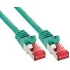 InLine Komutacinis kabelis Cat.6, S/FTP (PiMf), 250MHz, žalias – 5m