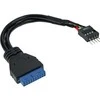 InLine Adapteris vidinis USB 3.0 į vidinį USB 2.0 - 15 cm