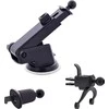 InLine® automobilinis išmaniojo telefono laikiklis, ONE TOUCH QI 2, universalus, belaidis įkroviklis