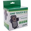 InLine® automobilinis išmaniojo telefono laikiklis, ONE TOUCH QI 2, universalus, belaidis įkroviklis