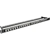 InLine® Tuščias pataisų skydelis 19'' 24 prievadų 0.5U juodas RJ45 kištukams