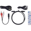 InLine ® „Bluetooth“ garso siųstuvas, ekranas, siųstuvas, BT5.4, jack lizdas + Toslink