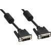 Kabelis InLine DVI- D - DVI- D 2m juoda (17762)
