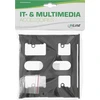 InLine® Floppy montavimo rėmas su varžtais, juodas