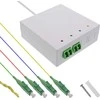InLine® FTTH prailginimo dėžutė iš anksto paruošta 4x LC/APC 9/125µm 10m
