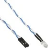 „InLine HDD-LED“ / maitinimo šviesos diodas pagrindinės plokštės prijungimui, mėlynas – 80 cm