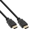 Inline Didelės spartos HDMI kabelis su Ethernet jungtimi, juodas - 2 m