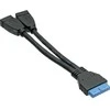 InLine USB 3.0 adapteris yra 19 kontaktų – USB 3.0 (33445I)