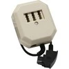 InLine Vokietijos TAE- F adapteris prie TAE NFN + RJ11 (69905)