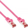 InLine Pečkordas S / FTP, PIMF, 6 kat., PVC, rausva 7,5m (76407M)