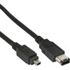 Intos InLine Firewire / DV kabelis IEEE1394, 400 Mbps, 1,8 m, 6/4 kontakto