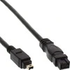 InLine Firewire 9-pin - Firewire 4-pin, 1m, Juodas (34901)