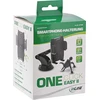 InLine® išmaniojo telefono priekinis stiklas Automobilinis laikiklis su siurbtuku arba ventiliacijos grotelėms, ONE CLICK EASY II, universalus