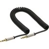 „Kabelis InLine“ lizdas 3,5 mm – lizdas 3,5 mm, 0,5 m sidabro (99274)