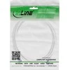 InLine Plonas tinklo kabelis Cat.6A, S/FTP, TPE (LSZH), lankstus, PoE, baltas, 30 m (74930W)