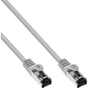 InLine® Tinklo kabelis, S/FTP (PiMf), Cat.8.1, 2000MHz, be halogenų, pilka, 3m