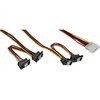 Inline Molex - SATA x4, 0.55 m, Multicolour (29672B)