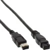 InLine Fejerverkai 9- pin - Fejerverkai 6- pin, 2m, Juodas (36902)