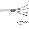 InLine 1000 Mbps RJ45 baltas 100m (76499W) tinklo kabelis