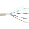 InLine Telefono kabelis 8 venos, 4x2x06mm, ekranuotas, 25m (69987C)