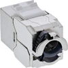 InLine® Keystone RJ45 plonas lizdas, SNAP-In, Cat.8.1, integruotas kabelio raištis