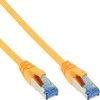 InLine Komutacinis kabelis - S / FTP (PiMf) - Cat.6A - 500MHz - Halogenas nemokamai - Varis - geltona - 20m (76820Y)