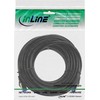 InLine ® Lankstus kabelis, 6A kat., S / FTP, PUR industrial, juodas, 40m