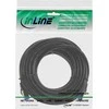 InLine ® Lankstus kabelis, 6A kat., S / FTP, PUR industrial, juodas, 40m